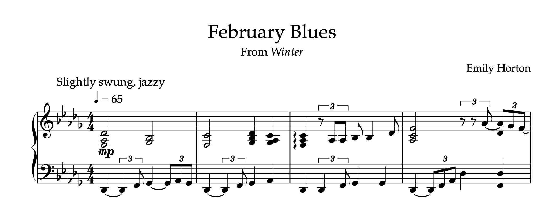 February Blues