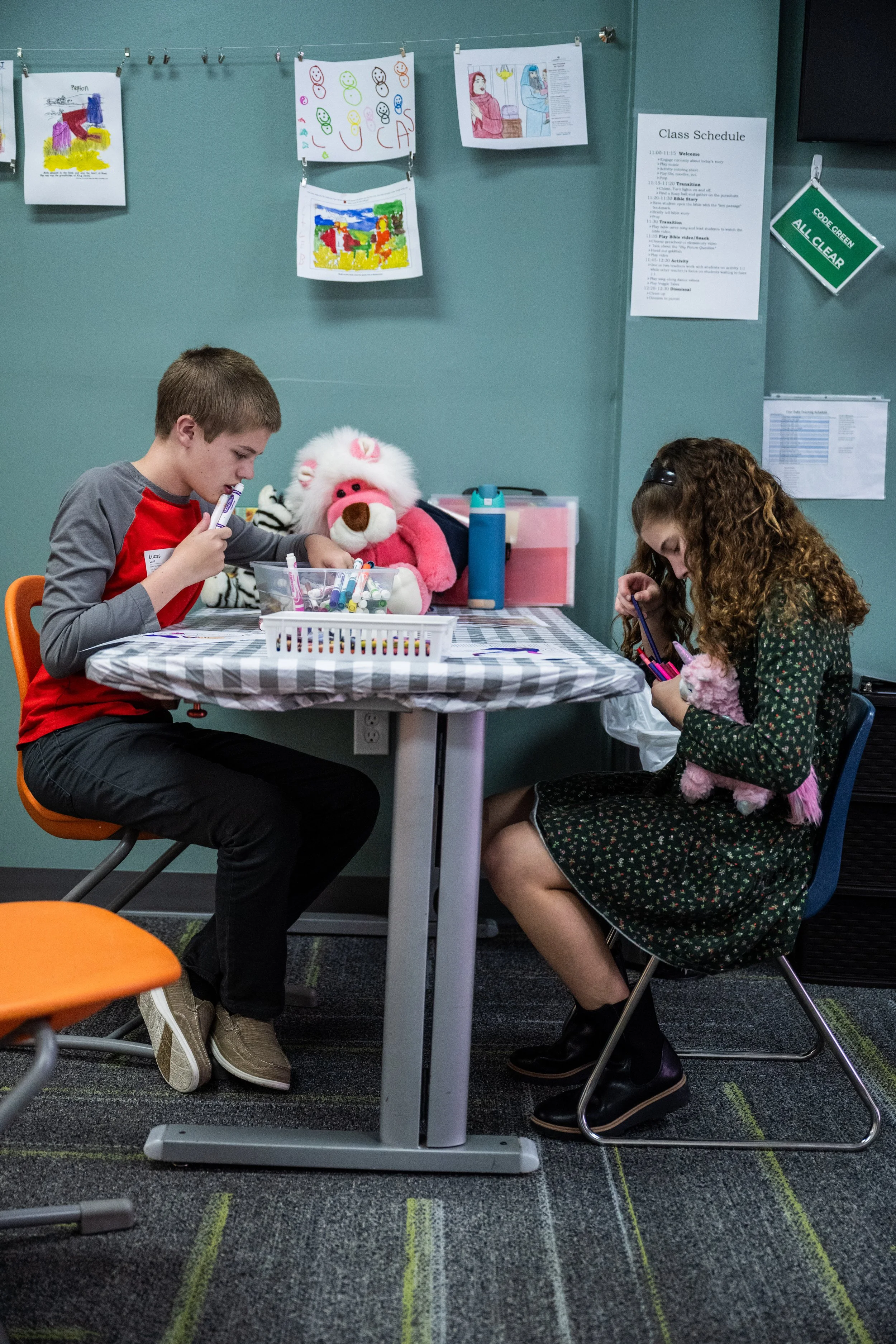 Peyton and Lucas working .jpeg