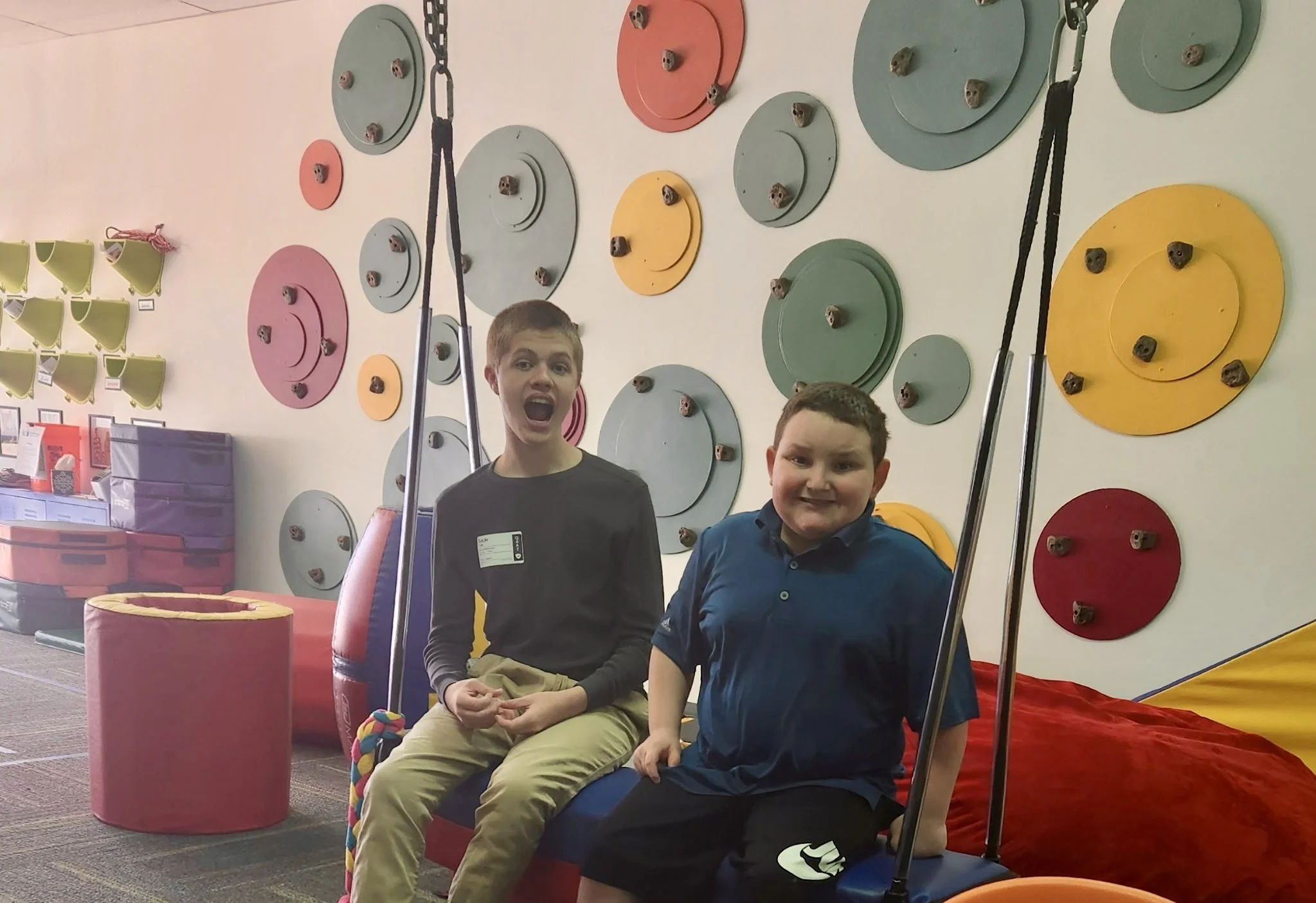 Lucas and Davie sing.JPEG