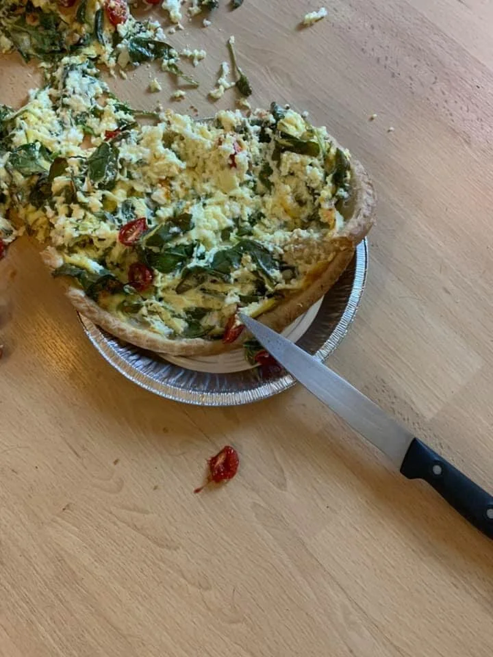 Day 70: Quiche Down