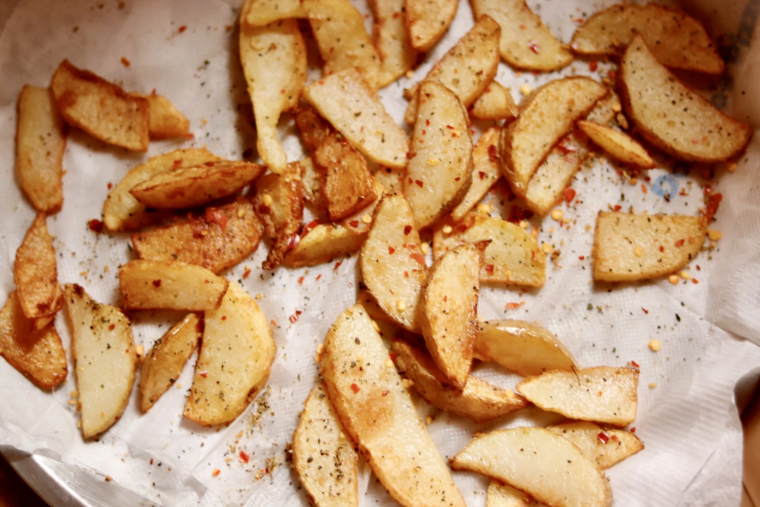 Roasting Potatoes {a poem}