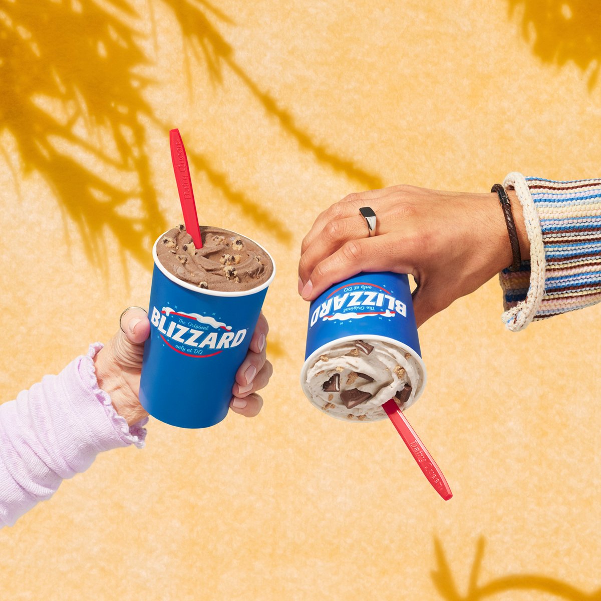 M&M and S'Mores Blizzards