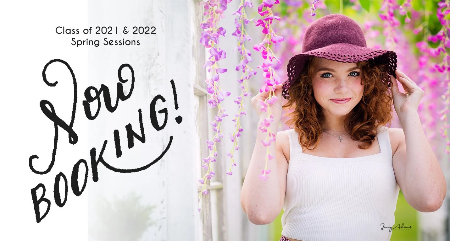 Booking Spring Sessions Now