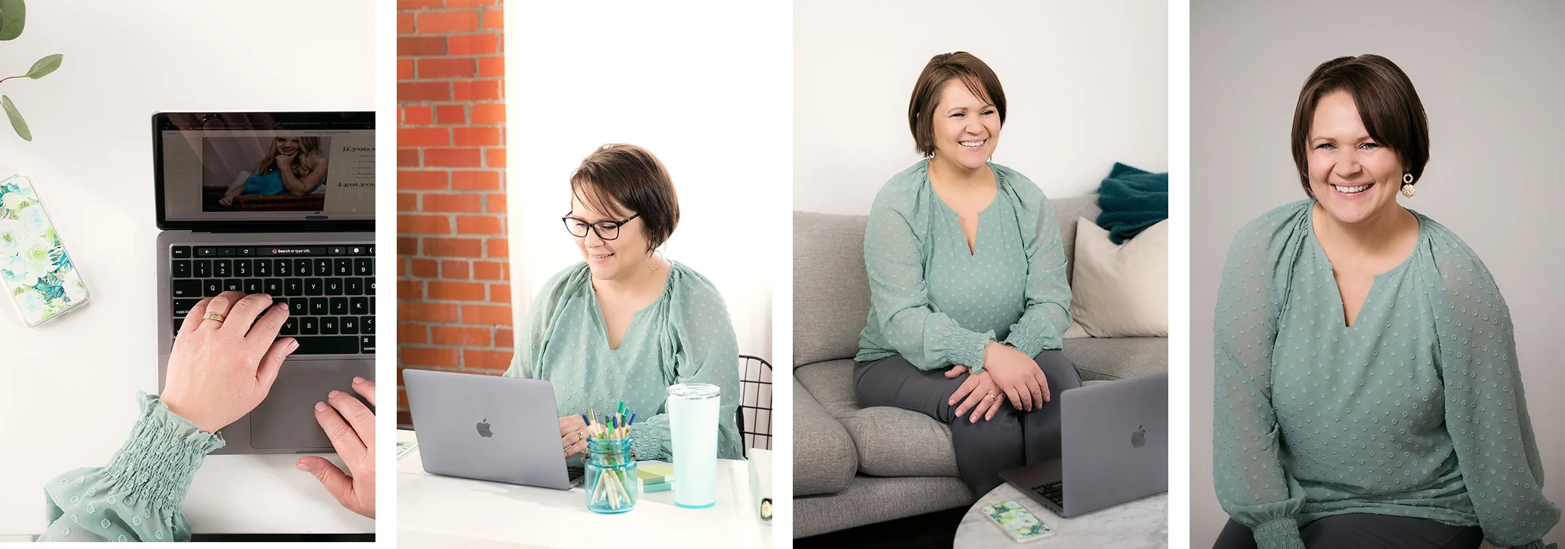 Images from a recent branding photo session in Des Moines Iowa