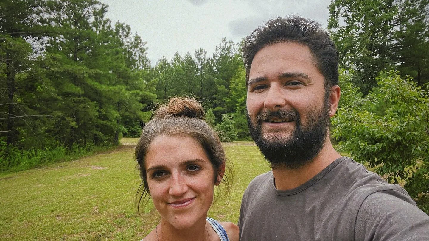 Hey 👋🏼 we just moved back to Virginia to start the process of building our dream home on a 100 acre plot of family land (our portion is pictured here) where @roserectorart immediate family all have houses. 
&mdash;
This last year has been a whirlwi