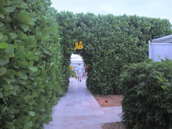 landscaping inspiration from The Standard