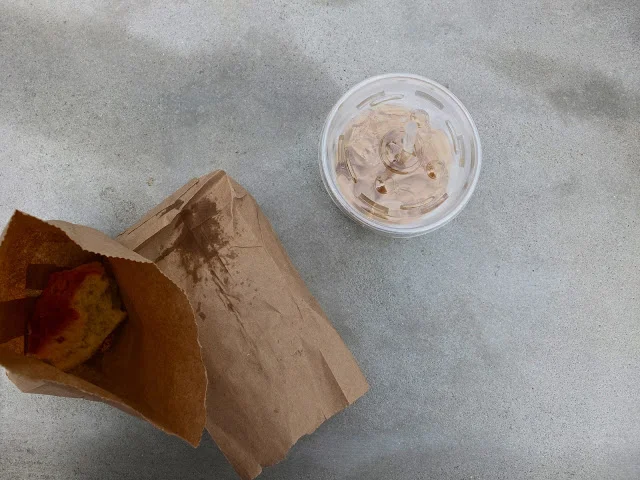 bacon scone at panther coffee