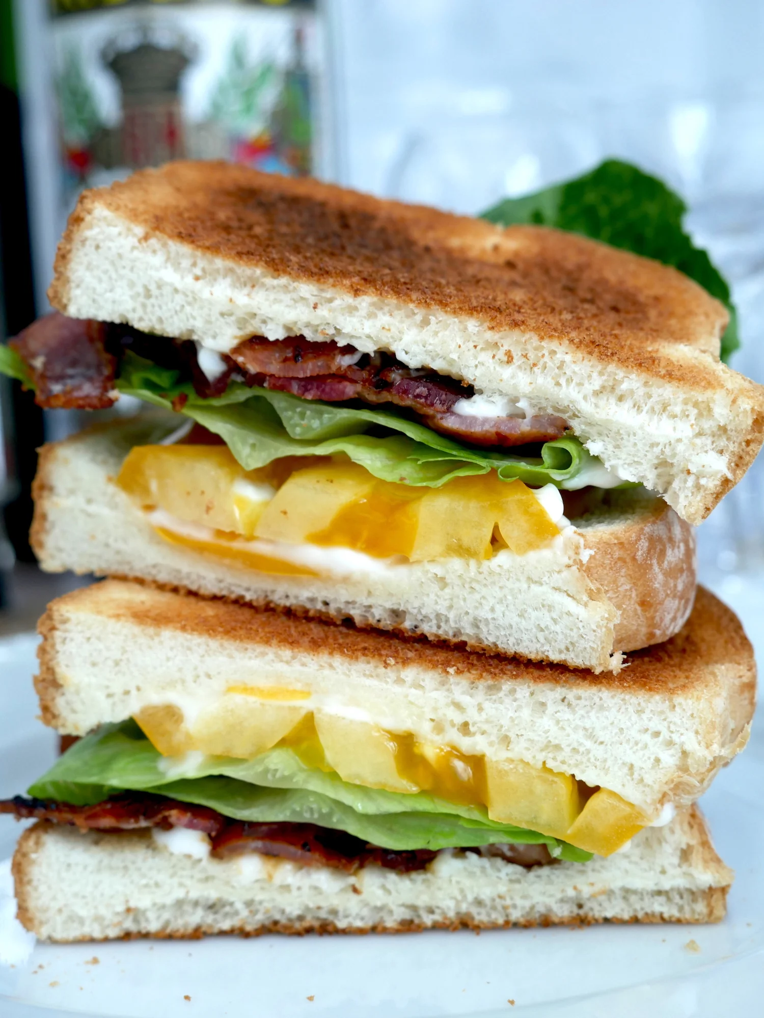 BLT (with extra mayo and yellow tomatoes, please)