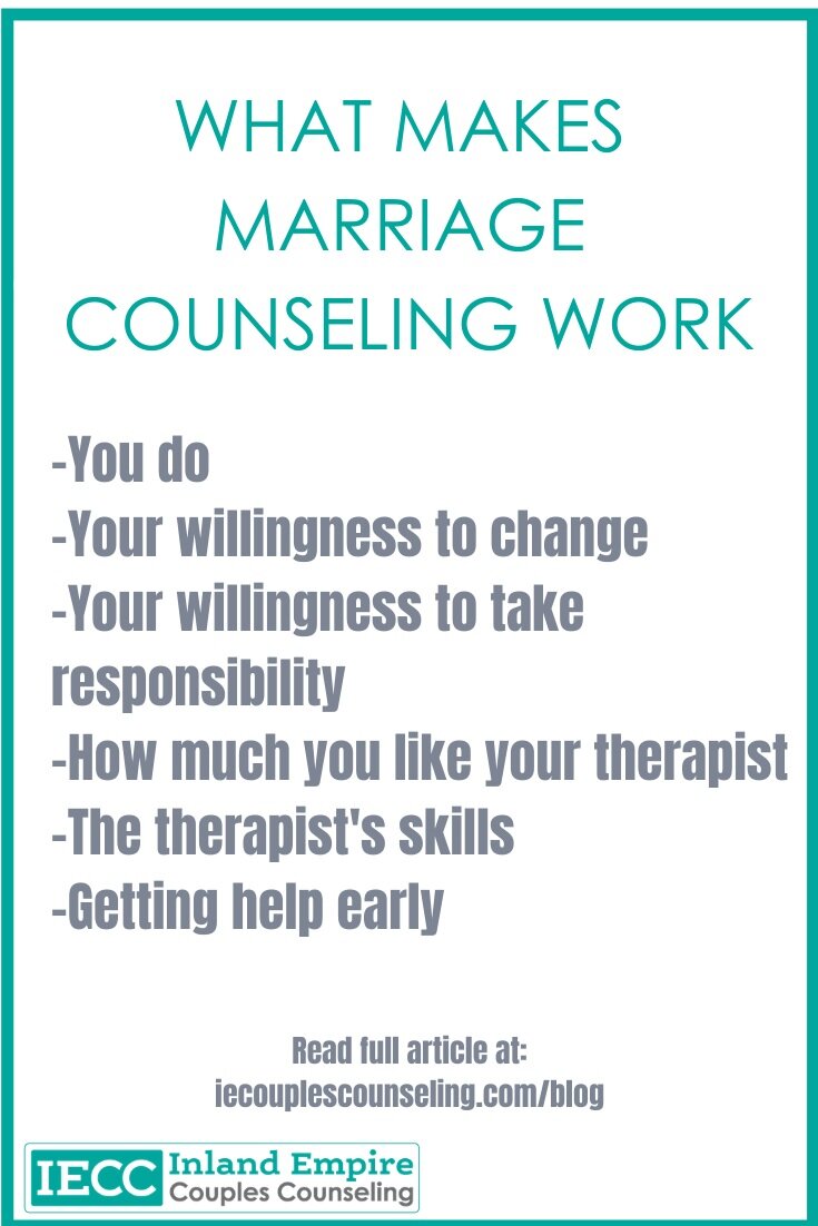 Marriage Counseling Work