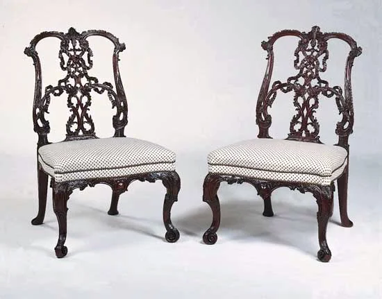 Chippendale ribband chairs
