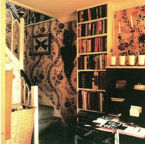 The hall and staircase at Hunting Lodge