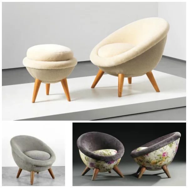 Jean Royere’s Egg collection.