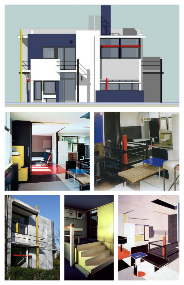 Gerrit Rietveld’s Schroder House. Built in 1924.