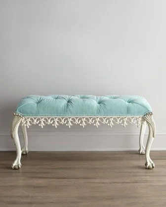 “Fontanne” Bench by Florence de Dampierre at Horchow.