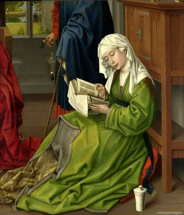“The Magdalene Reading” Rogier van der Weyden Mid-15th Century
