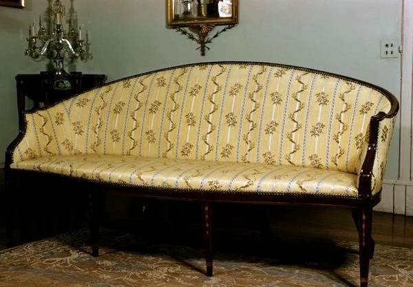 Cabriole Sofa. c. 1800