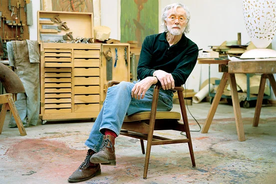 Wendell Castle, photographed by Ben Hoffman