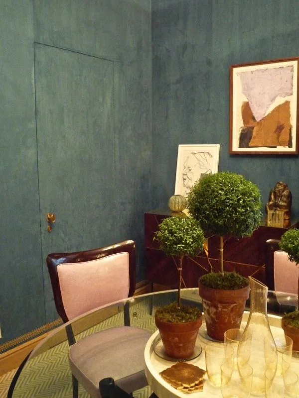 Disguised with paint. Gideon Mendelson–2014 Kips Bay Showhouse