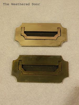 Typical recessed hardware
