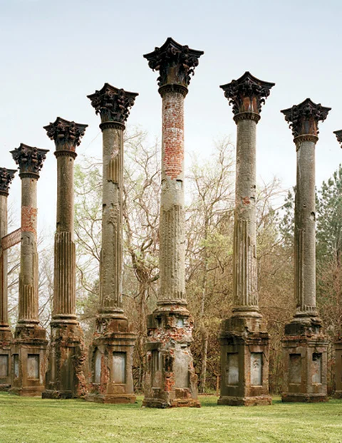 Ruins of Corinthian Columns at Windsor