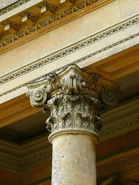 Composite Column in Stourton, England