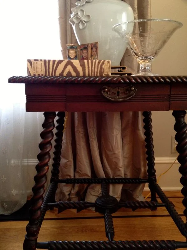 My Victorian table.