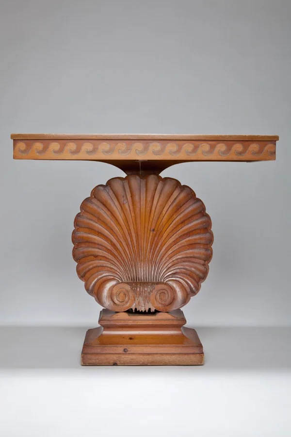 Edward Wormley's iconic shell console has more than a passing nod to antique forms.