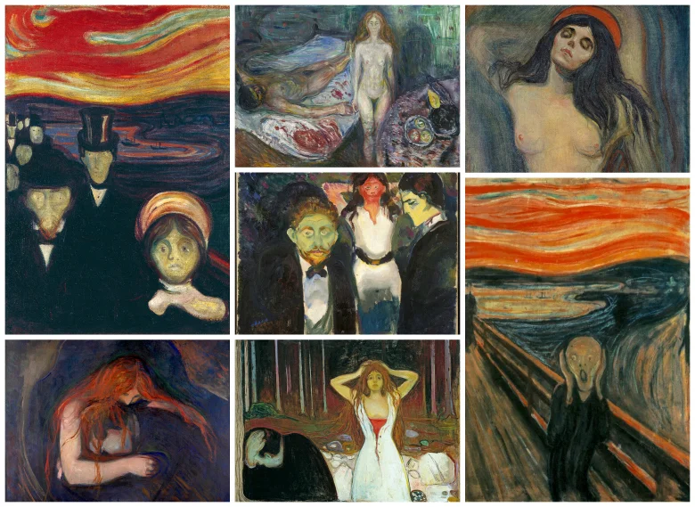 Art by Edvard Munch