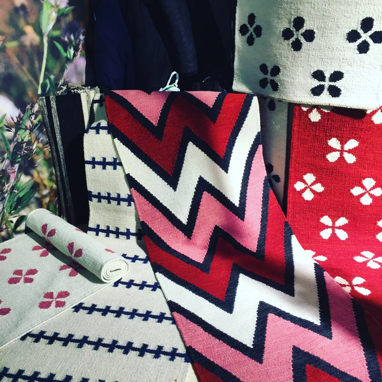 Rugs by Born in Sweden, shown at Ambiente