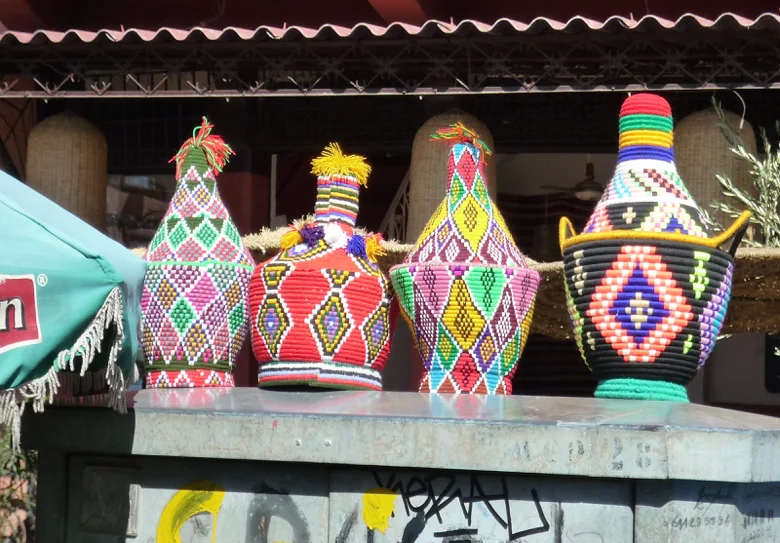 marrakech-colorful baskets