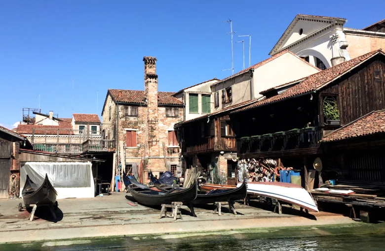 The last gondola yard in Venice