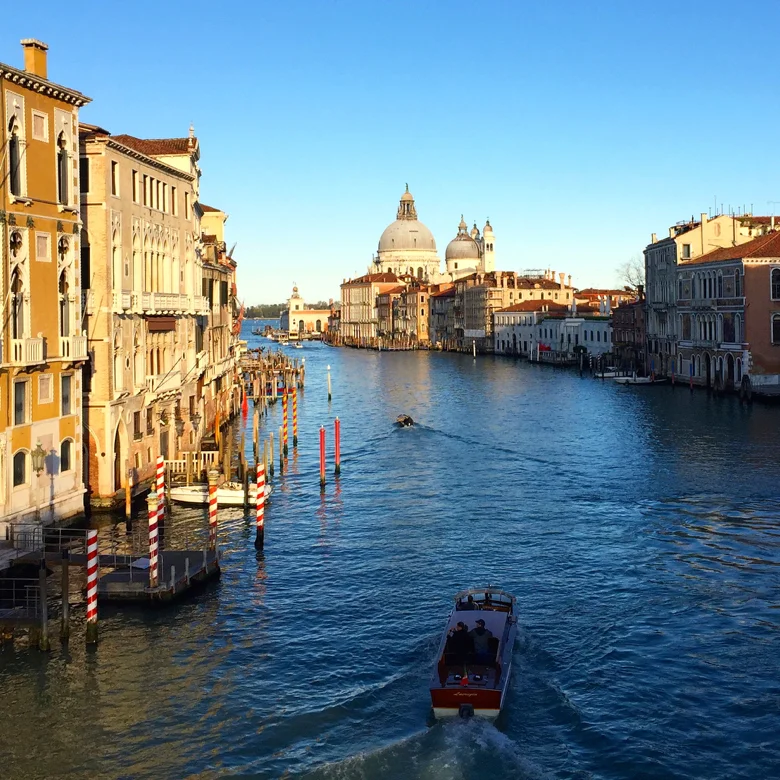 The Grand Canal in Venice