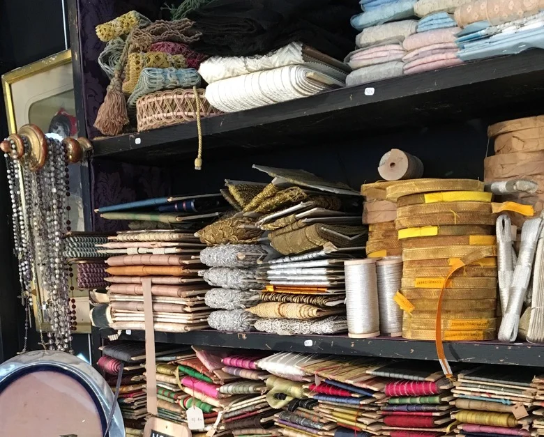 Antique trim at the Paris Flea Market