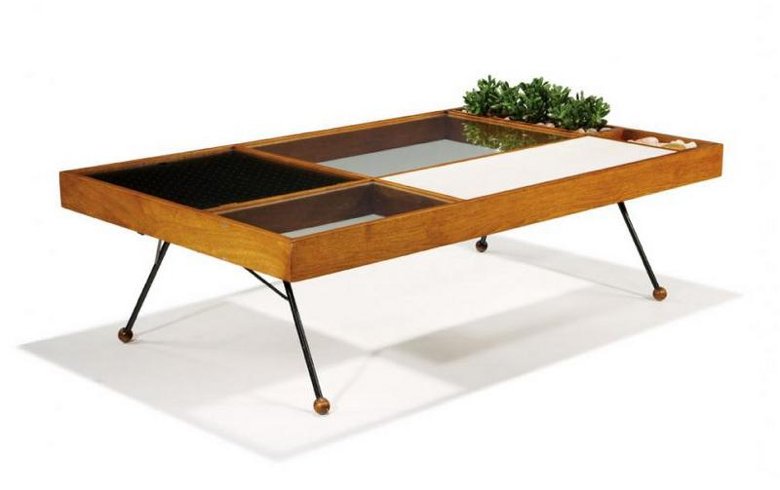 1955 coffee table by Milo Baughman for Glenn of California