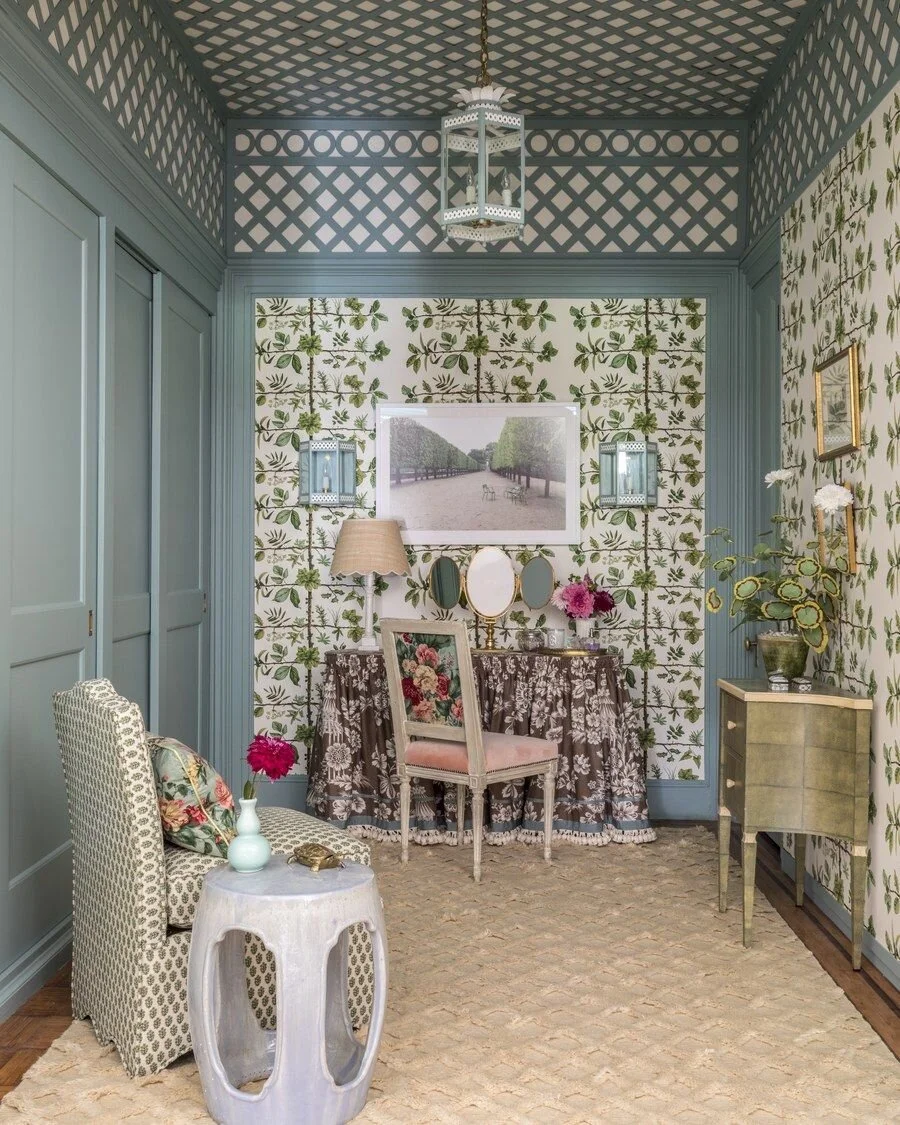 Interior design by Henry & Co. Photo via Architectural Digest