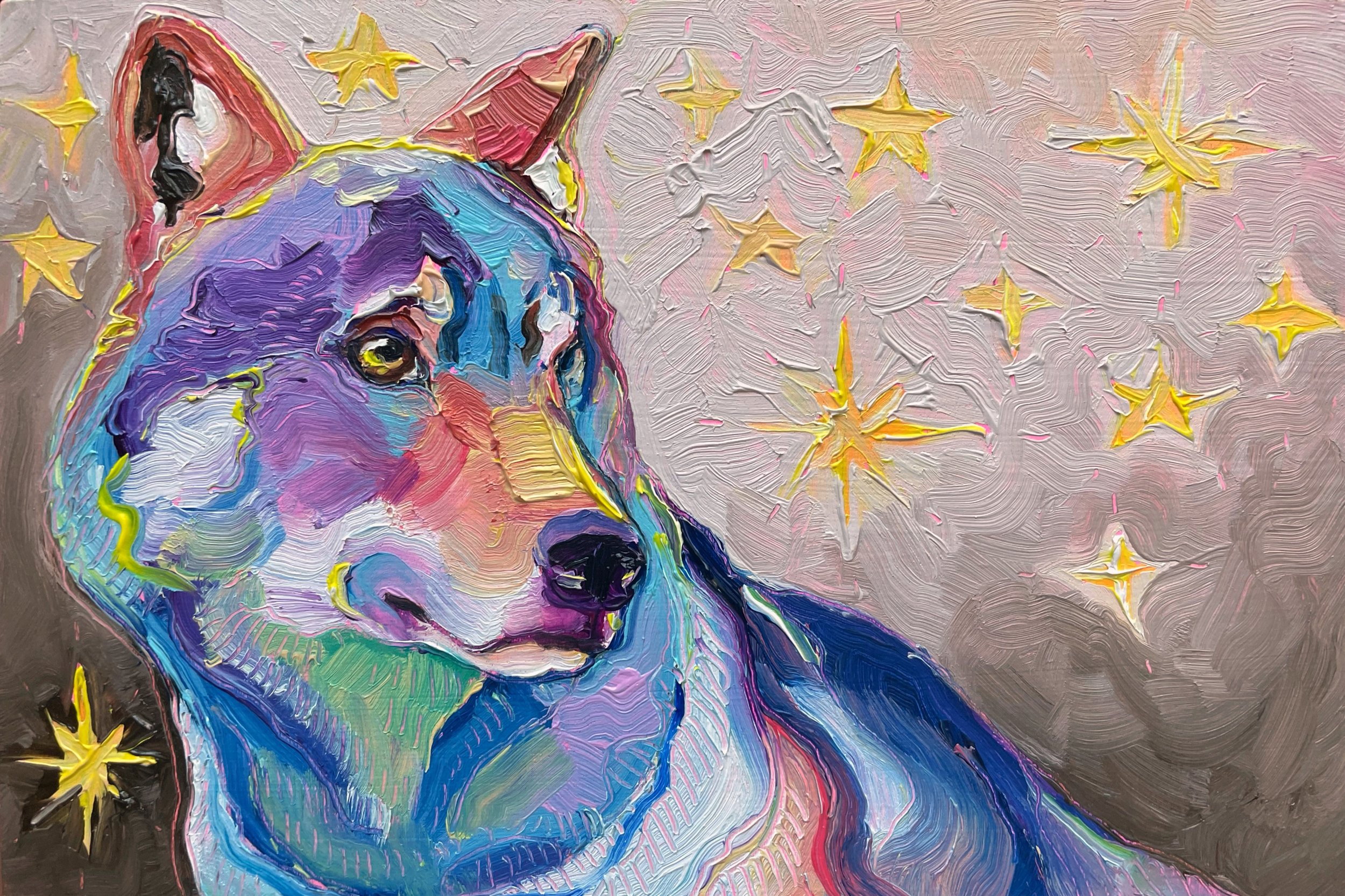 Tiny Wolf No. 1 ⭐ 4x6