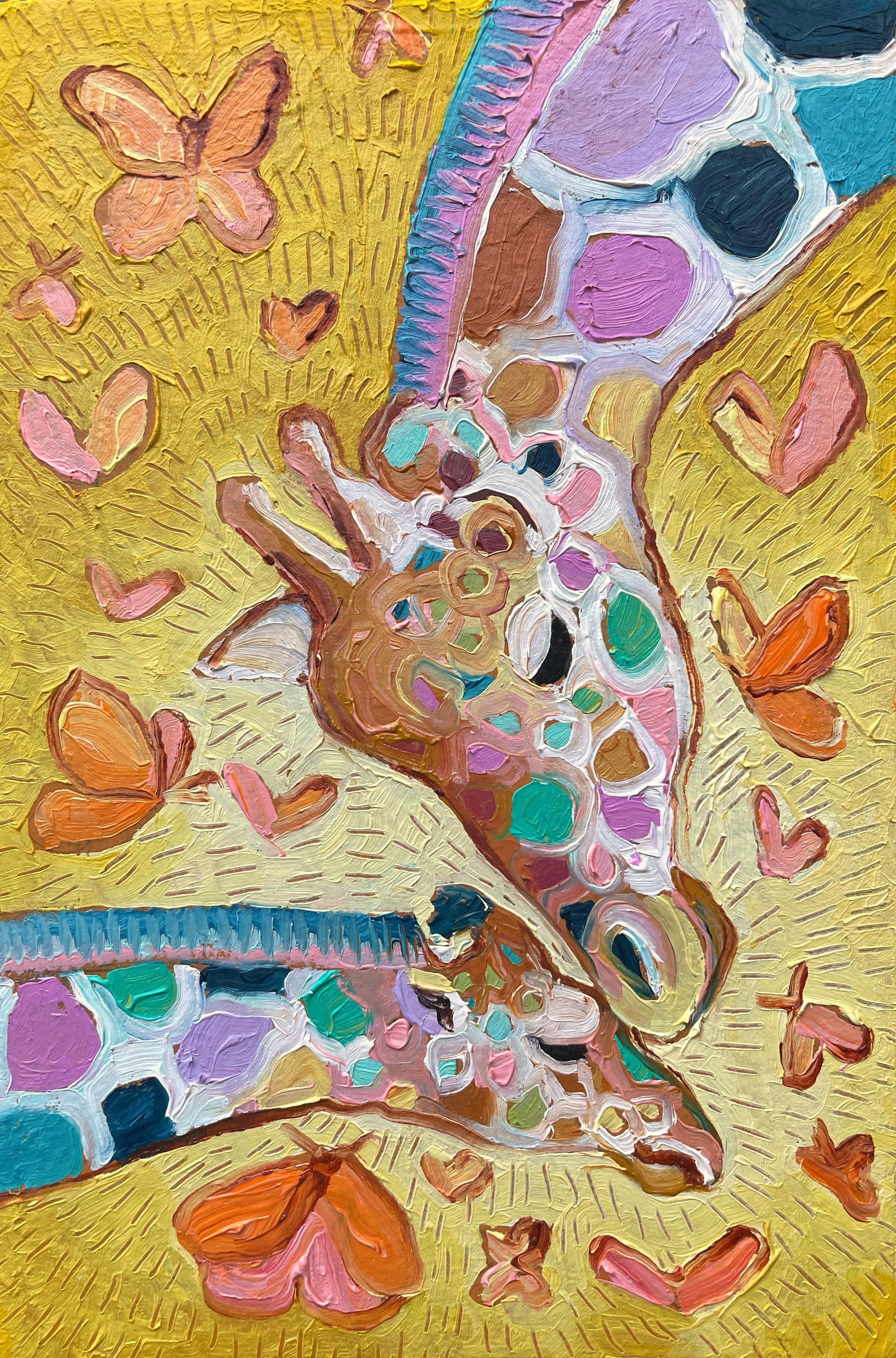 Tiny Giraffes No. 2 ⭐ 4x6