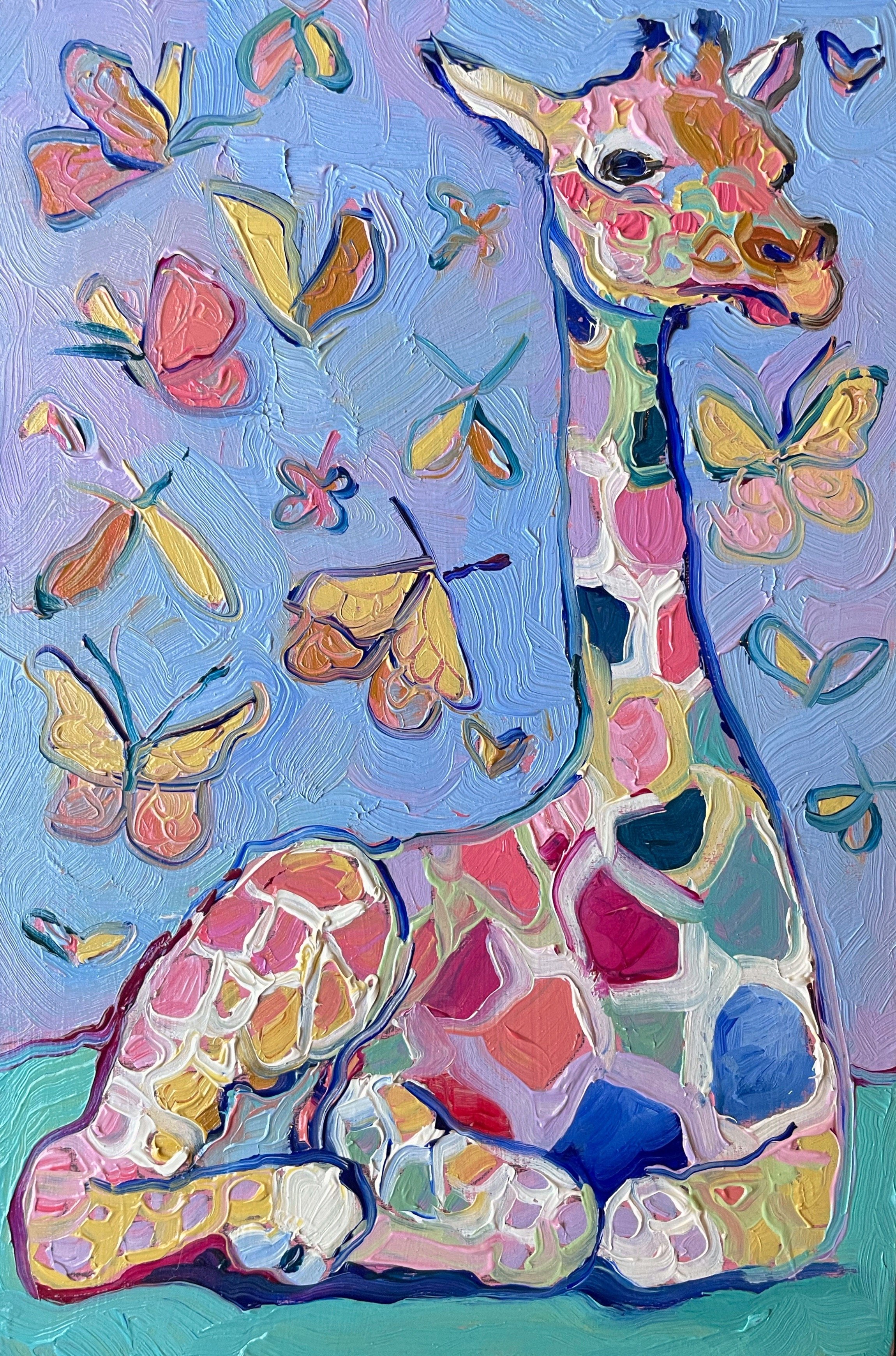 Tiny Giraffe No. 1 ⭐ 4x6