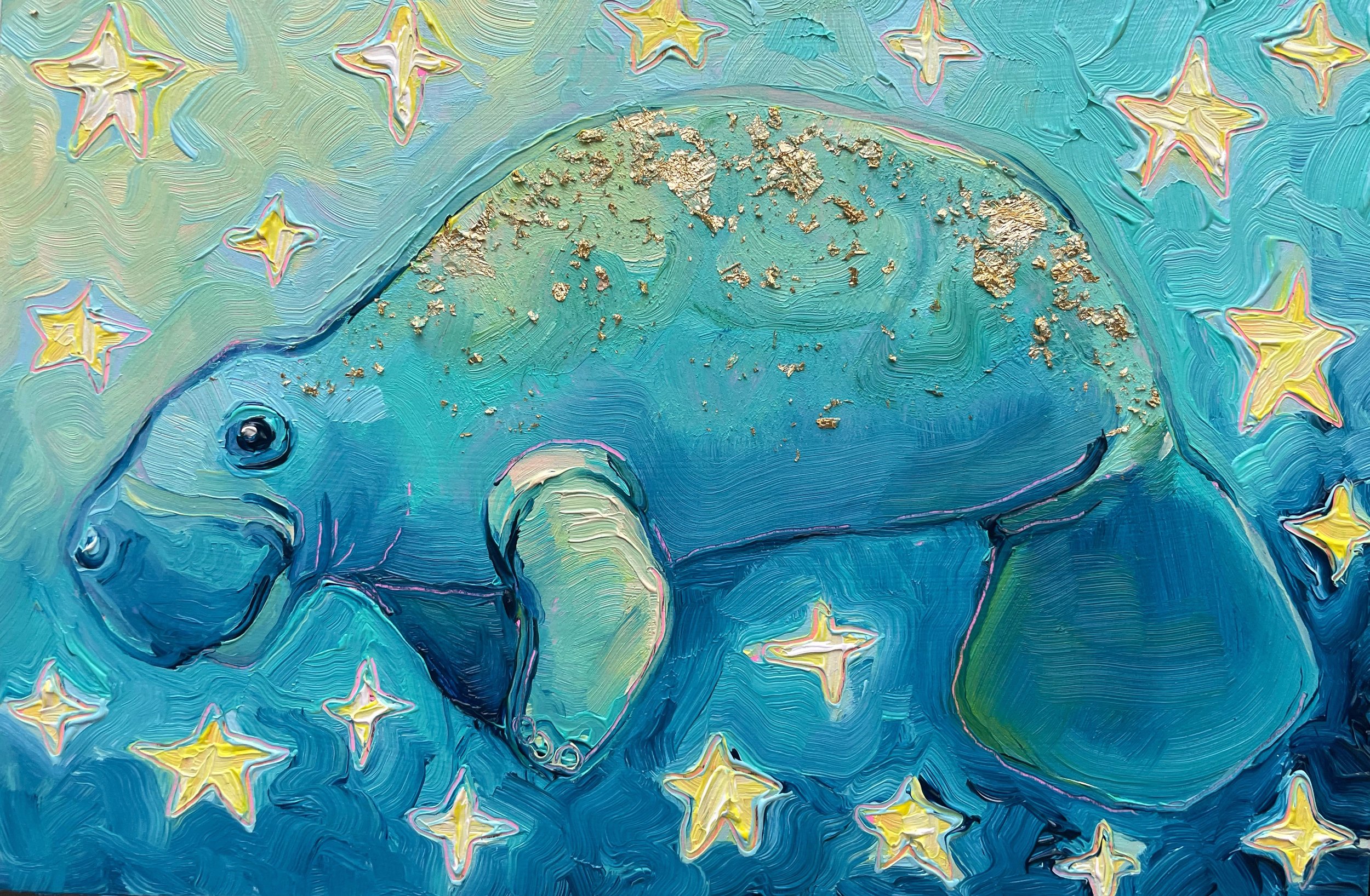 Tiny Manatee No. 1 ⭐ 4x6