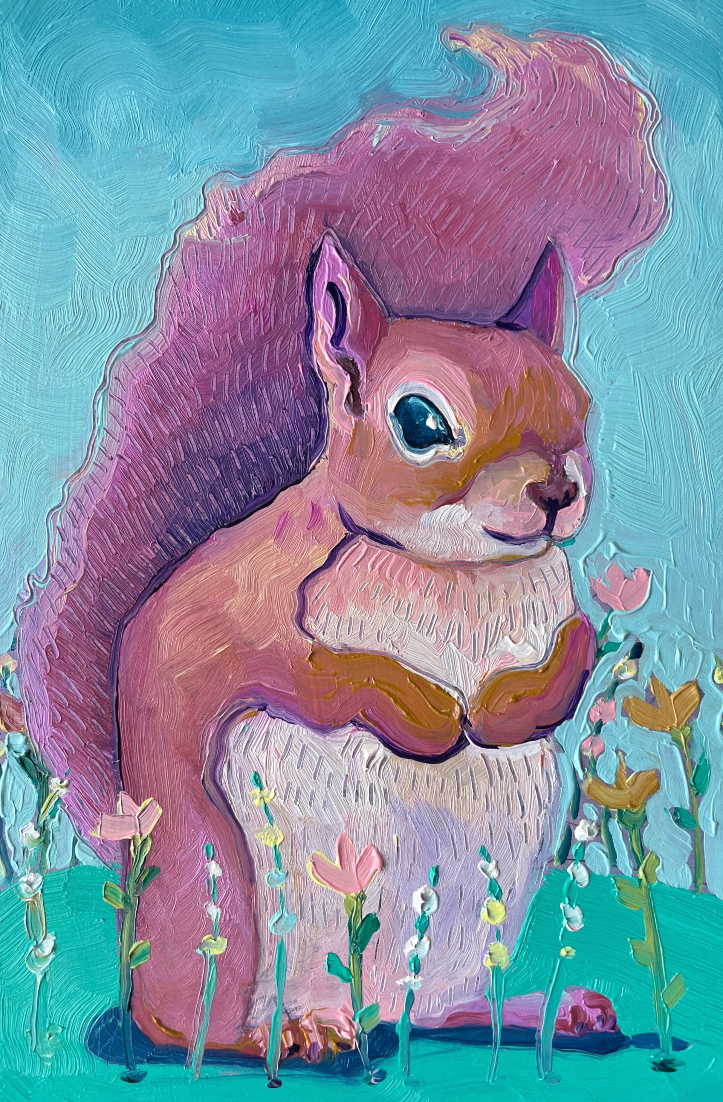 Tiny Squirrel No. 1 ⭐ 4x6