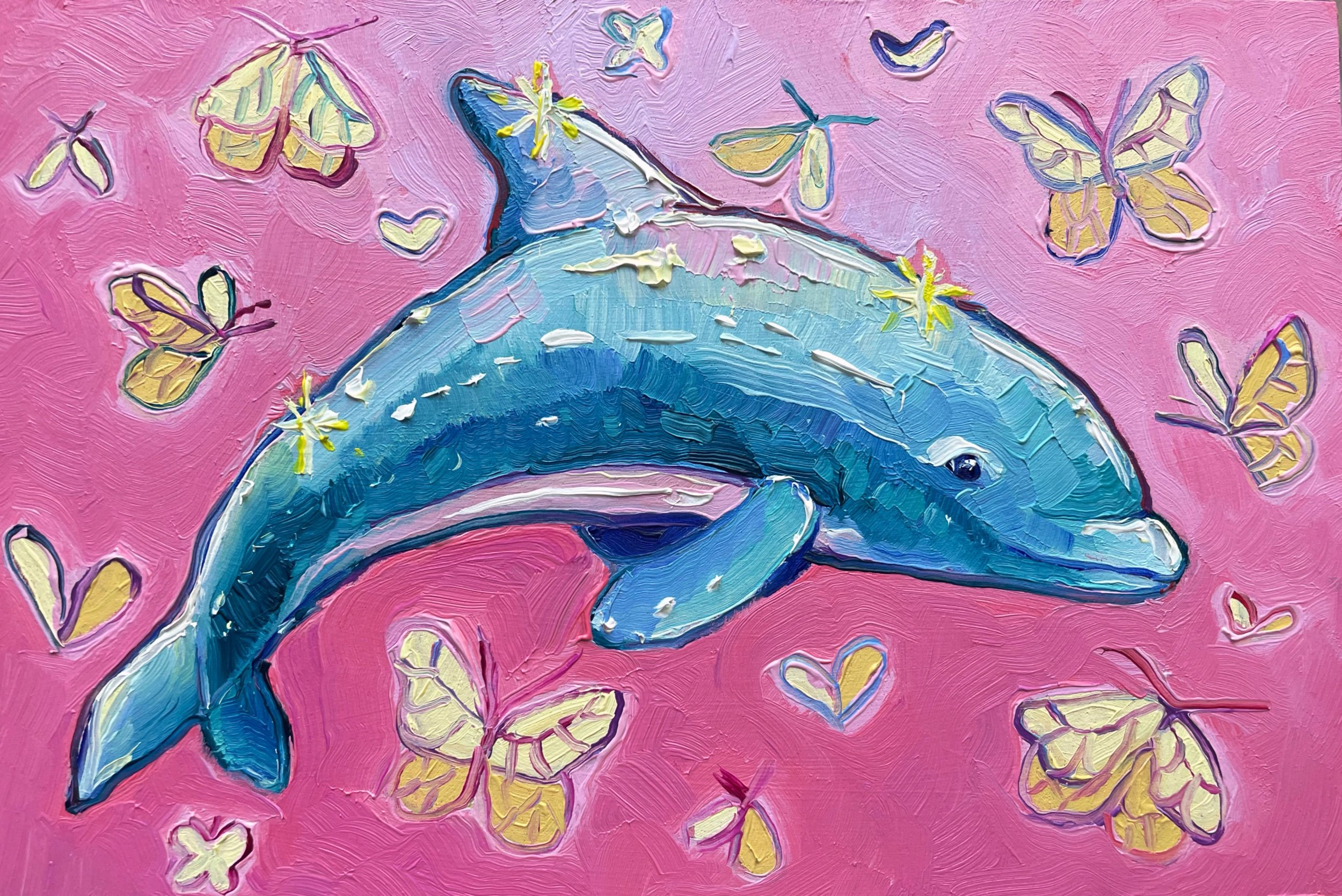 Tiny Dolphin No. 1 ⭐ 4x6