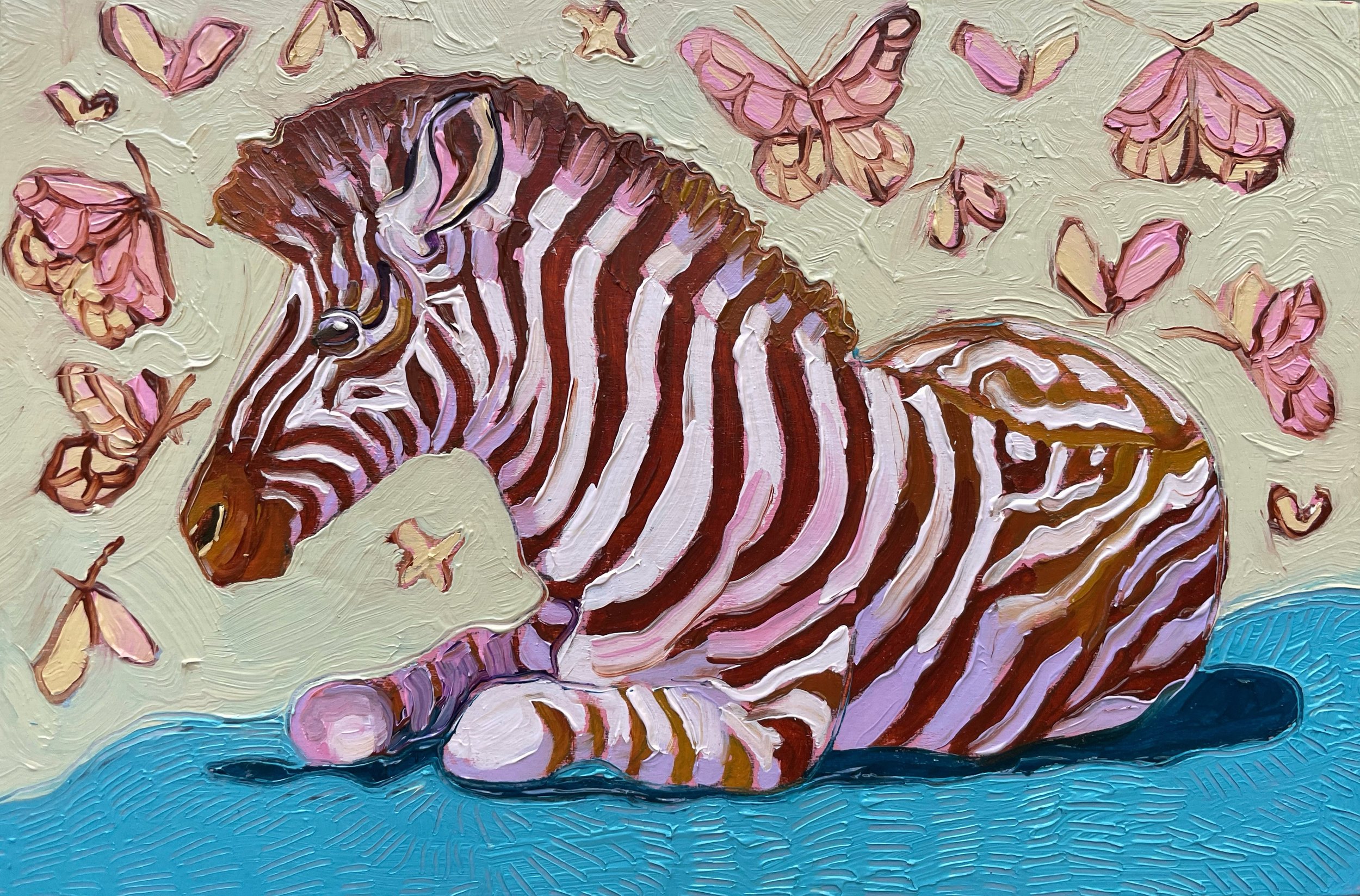 Tiny Zebra Foal No. 1 ⭐ 4x6