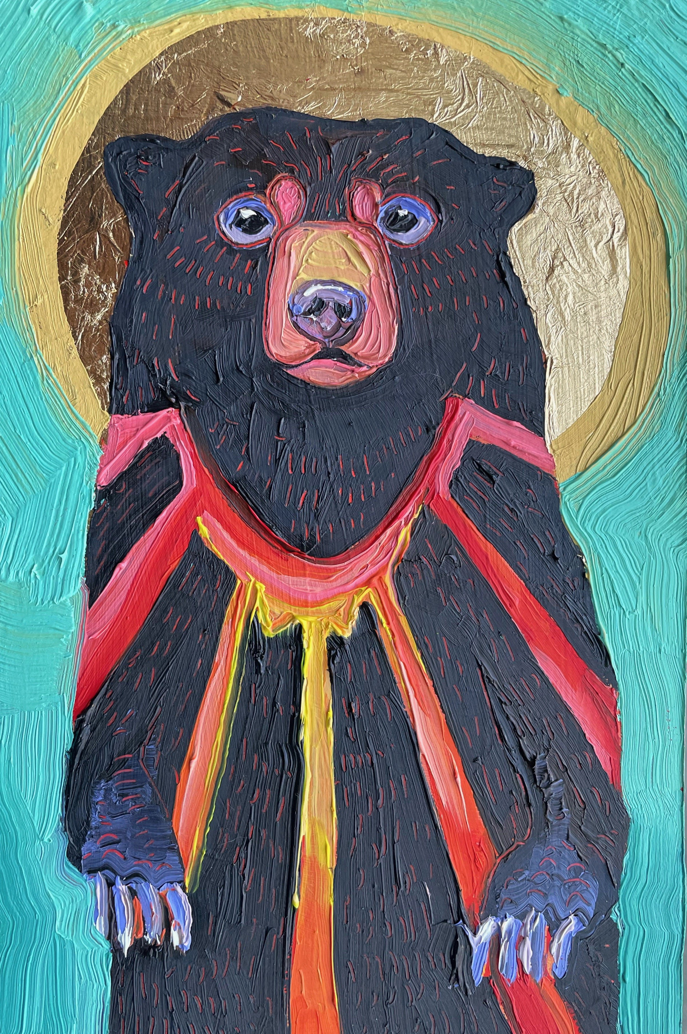 Tiny Sun Bear No.1 ⭐ 4x6