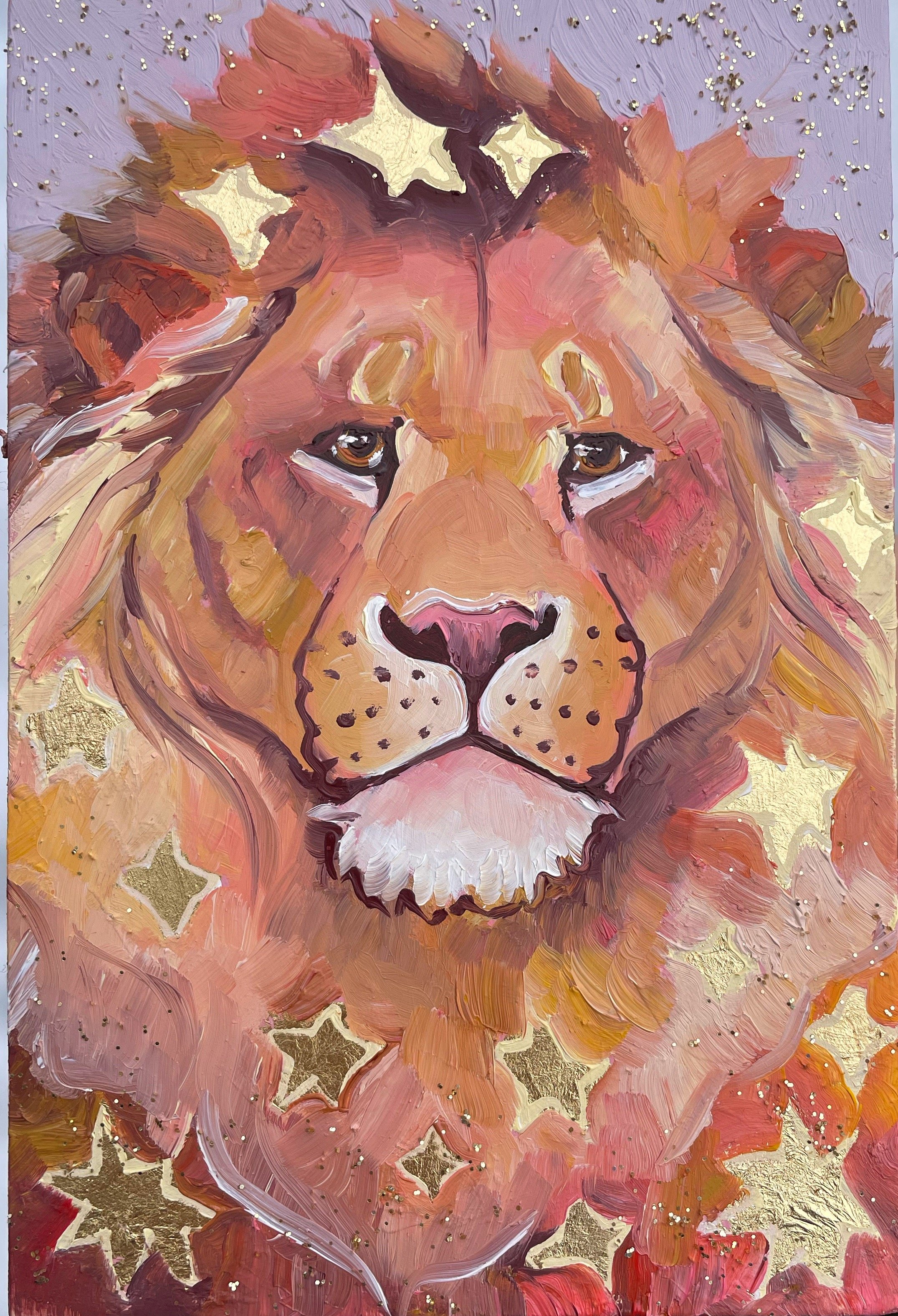 Tiny Lion No. 2 ⭐ 4x6