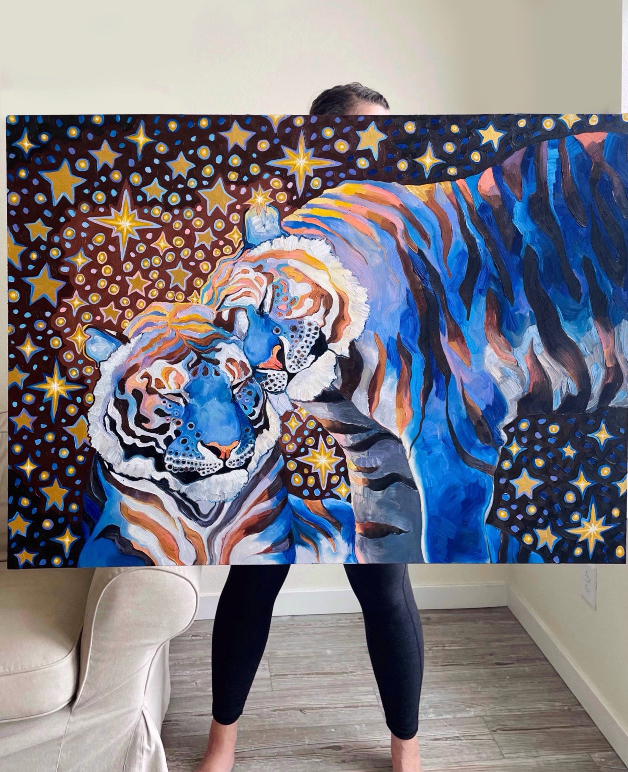 Night Tigers ⭐ 30x40