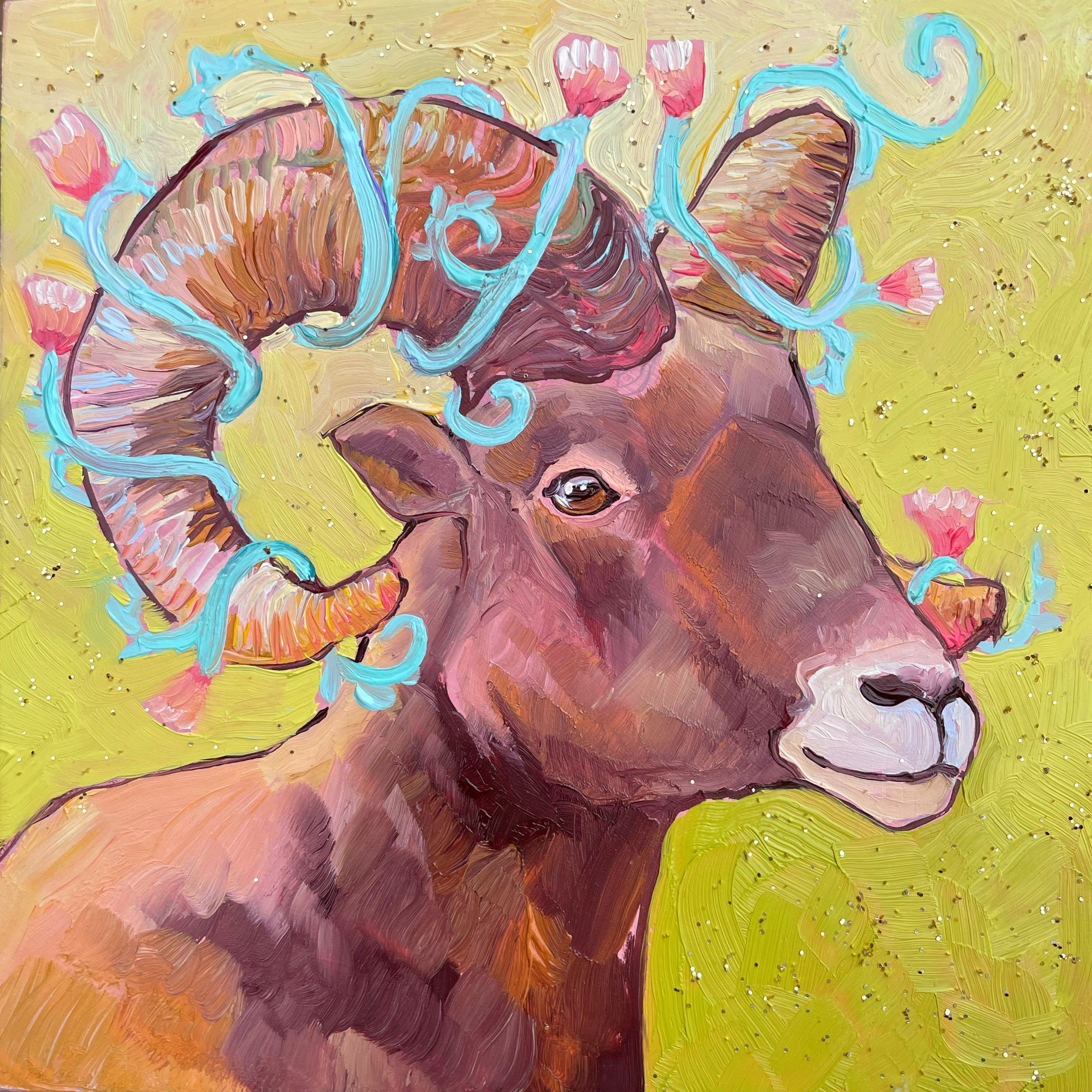 Tiny Bighorn Sheep No. 2 ⭐ 5x5