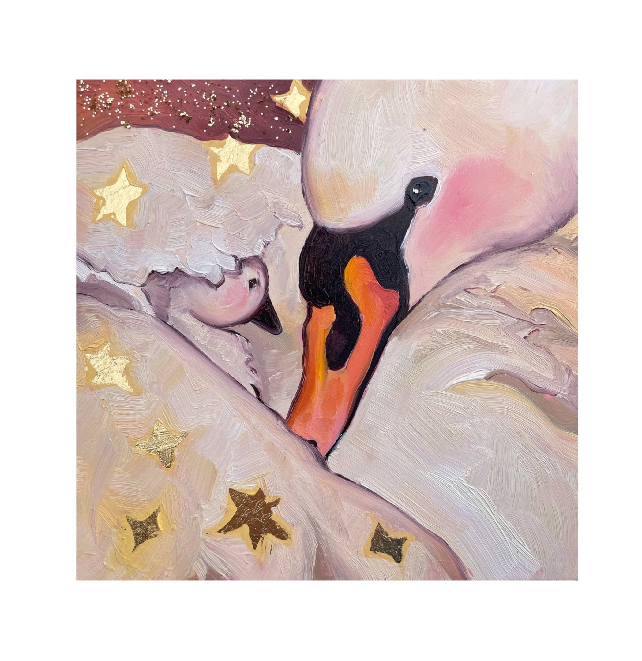 Tiny Swans No. 1 ⭐ 5x5