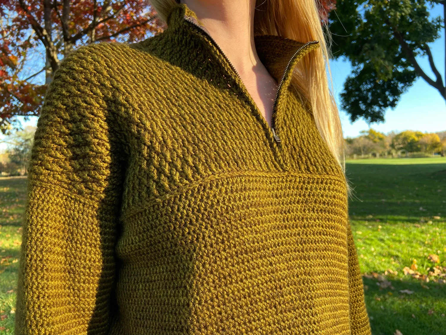 Keira Quarter Zip — Tinderbox Crochet