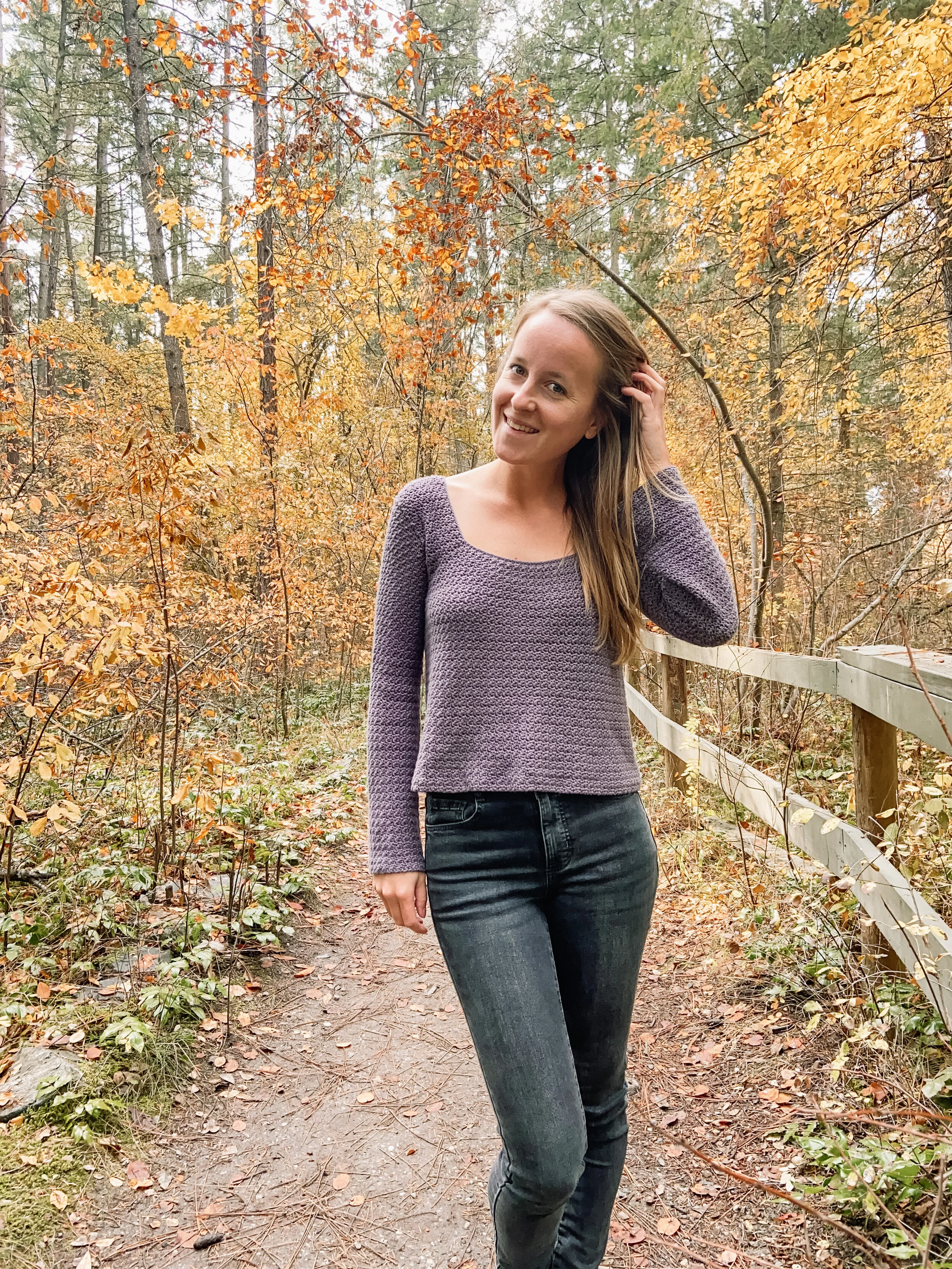 Roxy Sweater Pattern (DK)