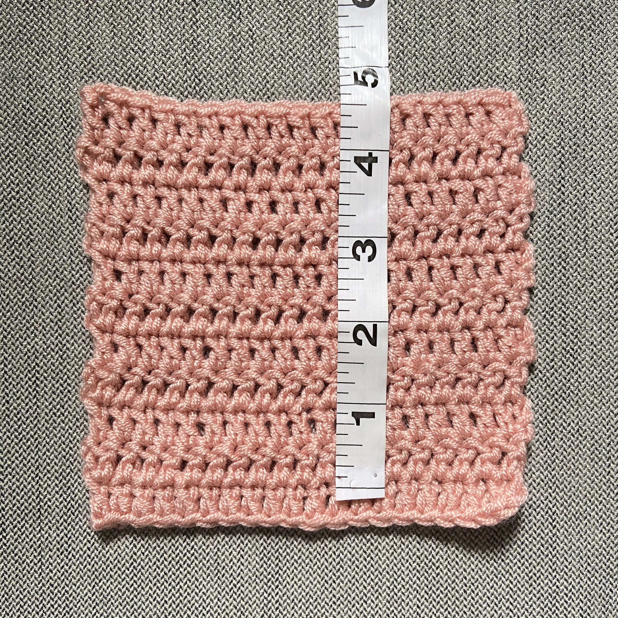 Measuring Gauge in Crochet - Tinderbox.JPG